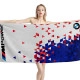 BMW M Power Blue-Red Beach Towel - Image 1