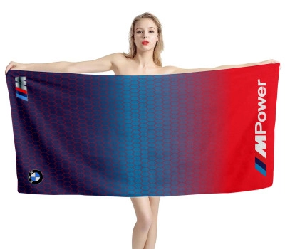 BMW Color M Beach Towel