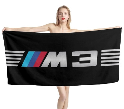 BMW M3 Beach Towel