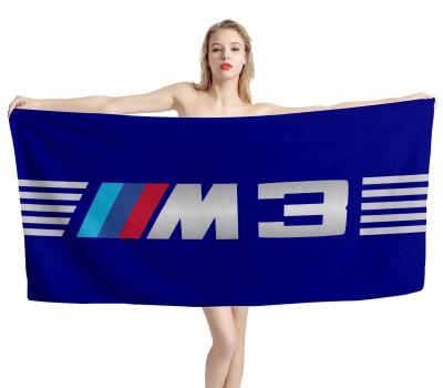 BMW M3 Beach Towel