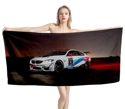 BMW M4 GT4 Experience Beach Towel