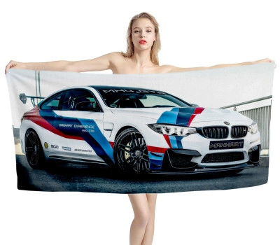 BMW MH4 GTR Manhart Beach Towel