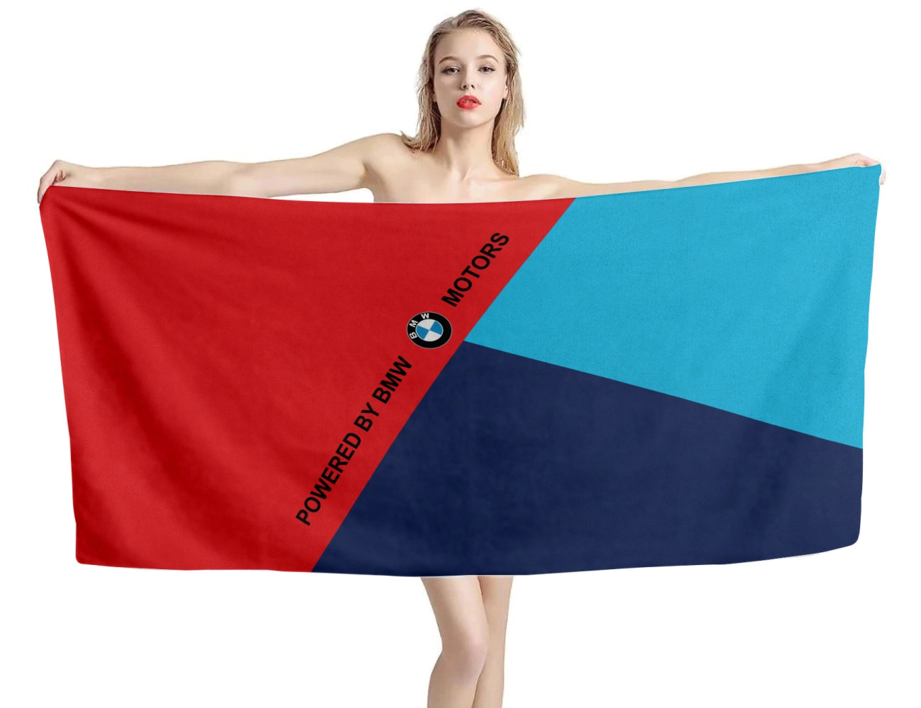 BMW Powered Motors Beach Towel, BMW--MO1
