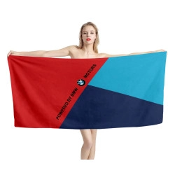 BMW Powered Motors Beach Towel