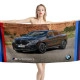 BMW Car M Performance Logo Beach Towel - Image 1