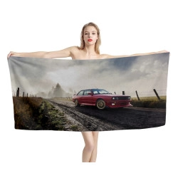 BMW E30 M3 Beach Towel