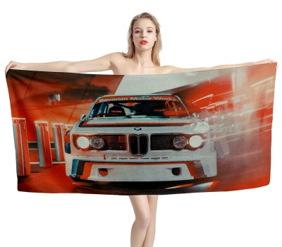 BMW E9 Beach Towel