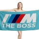 I'm the BMW Boss Blue Beach Towel - Image 1