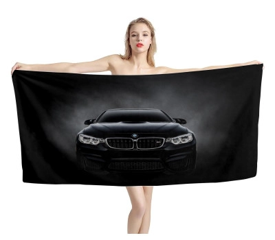 Ultimatum BMW Black Beach Towel