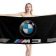 BMW M Power Racing Black Beach Towel - Image 1