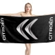 Citroen Logo Black Beach Towel - Image 1