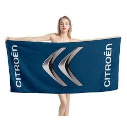 Citroen Logo Blau Strandtücher