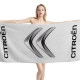 Citroen Logo White Beach Towel - Image 1