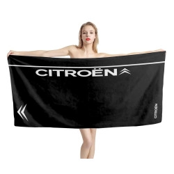 Citroen Black Beach Towel