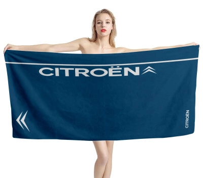 Citroen Blue Beach Towel