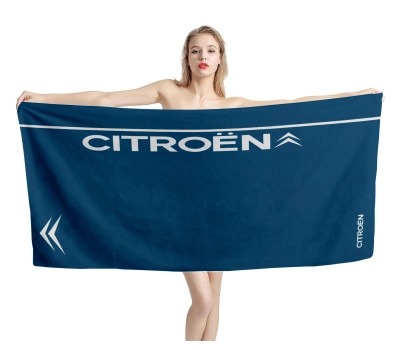 Citroen Blue Beach Towel