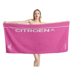 Citroen Pink Beach Towel