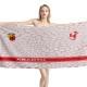 Fiat Abarth Rot Hex Weiß Strandtücher - Image 1