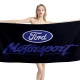 Ford Motorsport Black Beach Towel - Image 1