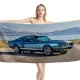 Ford Mustang Shelby 1967 GT500 Beach Towel - Image 1