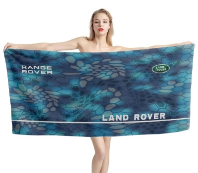 Land Rover Blue Hexa Beach Towel