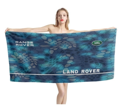 Land Rover Blue Hexa Beach Towel