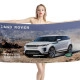 Land Rover White Jeep Beach Towel - Image 1