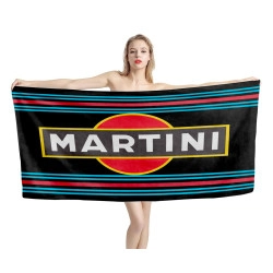 Martini Schwarz Strandtücher