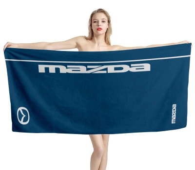 Mazda Blau Strandtücher