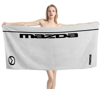 Mazda Weiß Strandtücher