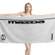 Mazda White Beach Towel - Image 1