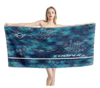 Mini Cooper HEX Beach Towel