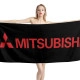 Mitsubishi Schwarz Strandtücher - Image 1