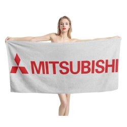 Mitsubishi Weiß Strandtücher