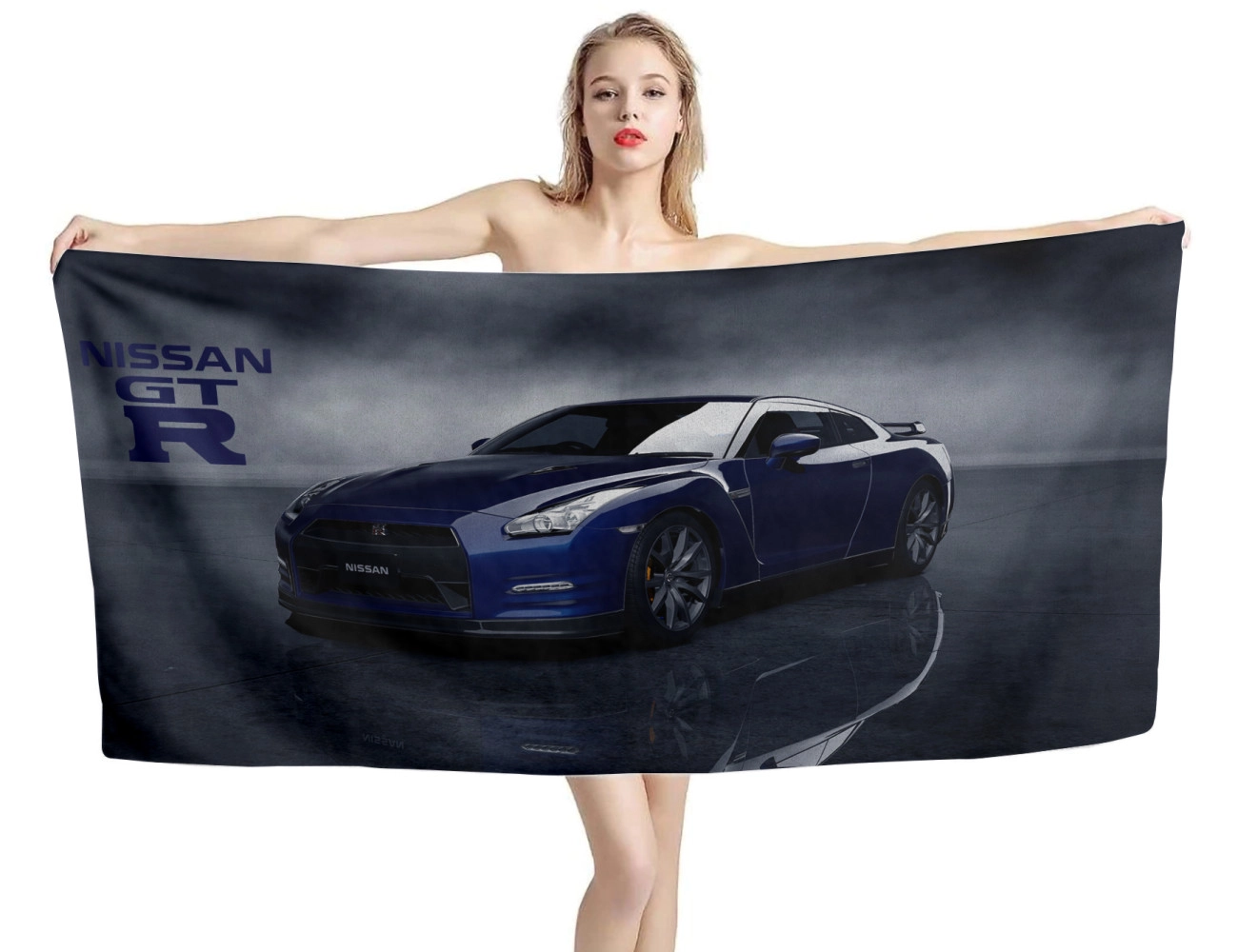 Nissan GTR Car Strandtücher, NIS--03