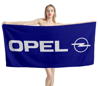 Opel Blue Beach Towel