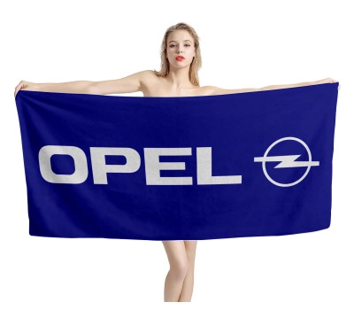 Opel Blue Beach Towel