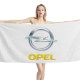 Opel Logo White Beach Towel - Image 1