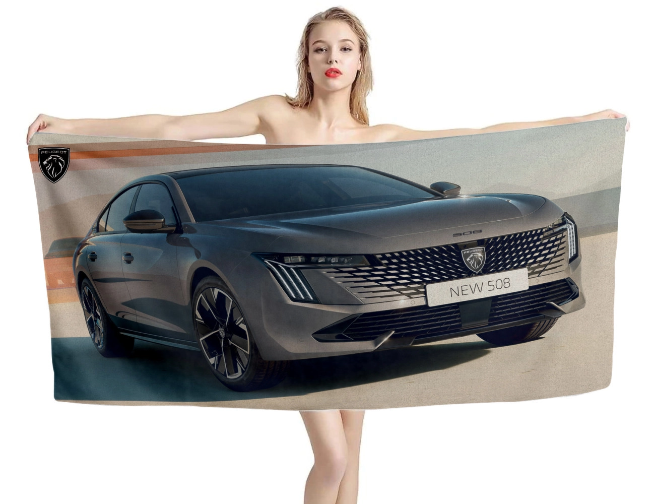 New Peugeot 508 facelift debuts Strandtücher, PEUG--24