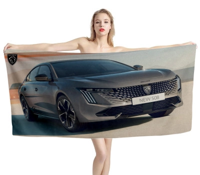 New Peugeot 508 facelift debuts Beach Towel