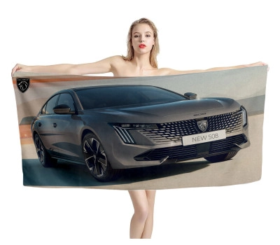 New Peugeot 508 facelift debuts Beach Towel