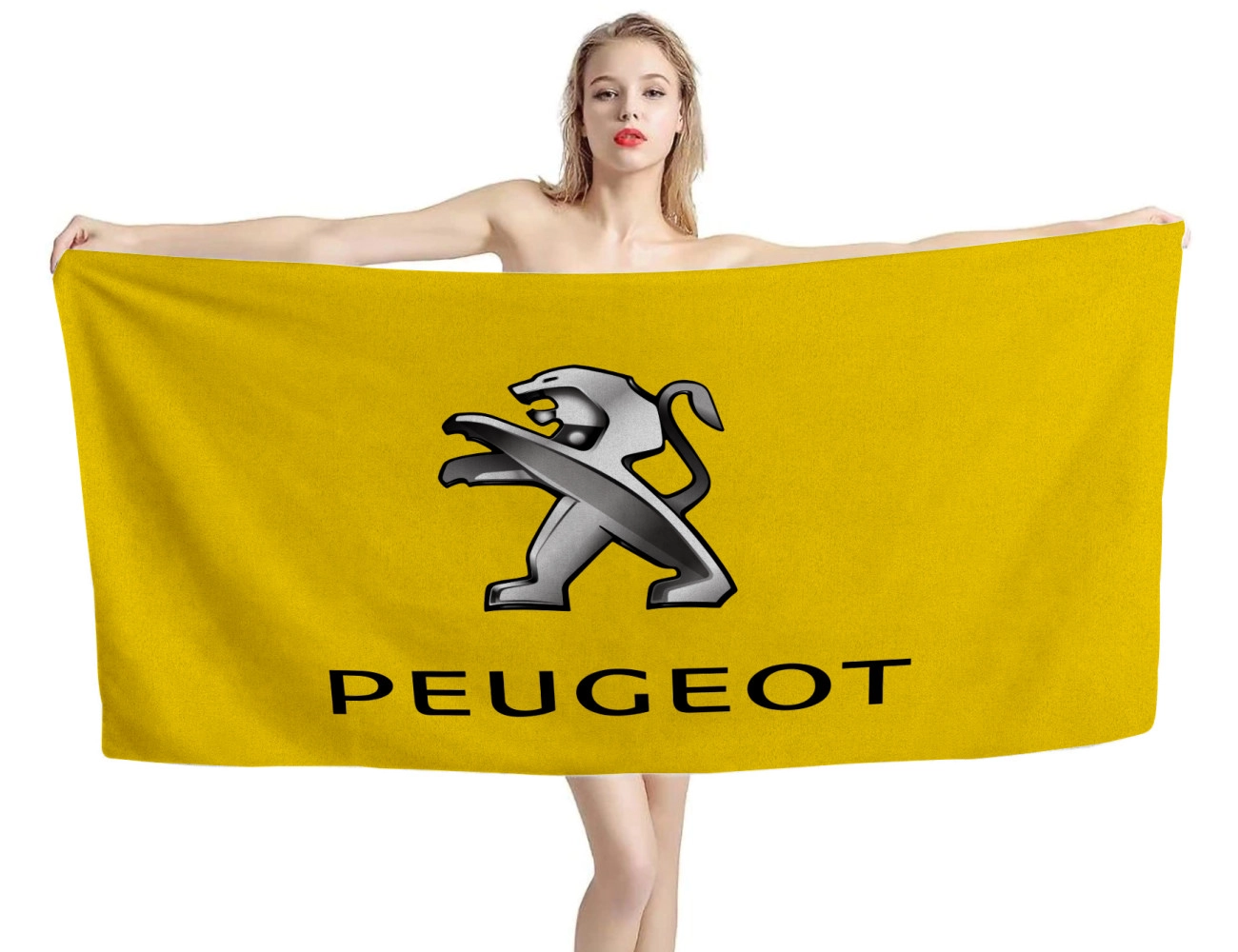 Peugeot Gold Beach Towel, PEUG--20
