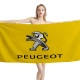 Peugeot Gold Beach Towel - Image 1