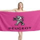 Peugeot Hot Pink Strandtücher - Image 1