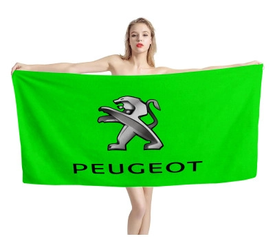 Peugeot Lime Beach Towel