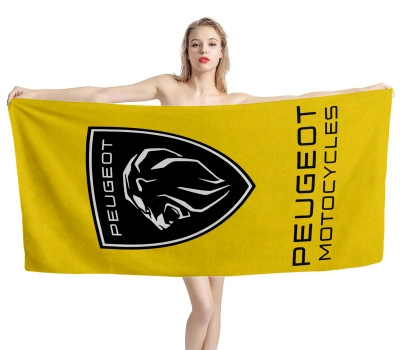 Peugeot Motocycles New 2021 Gold Beach Towel