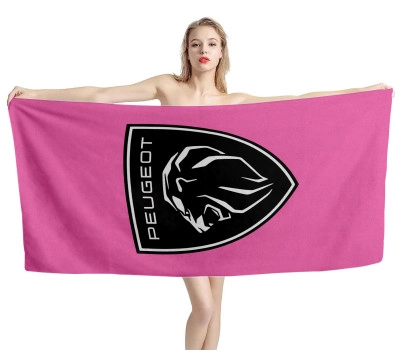 Peugeot New 2021 Hot Pink Beach Towel