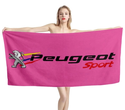 Peugeot Sport Hot Pink Beach Towel