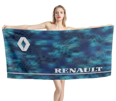 Renault Logo Hex Beach Towel