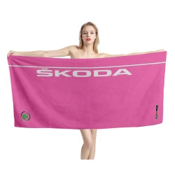 Skoda Hot Pink Strandtücher
